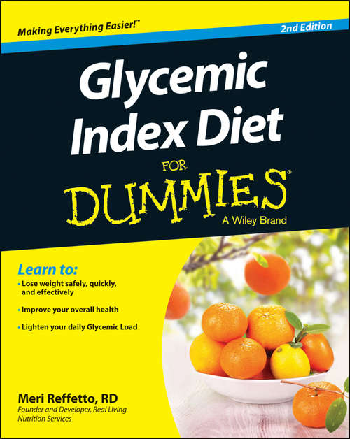 Book cover of Glycemic Index Diet For Dummies