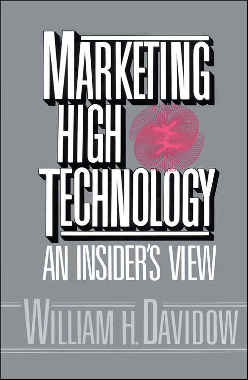 Book cover of Marketing High Technology