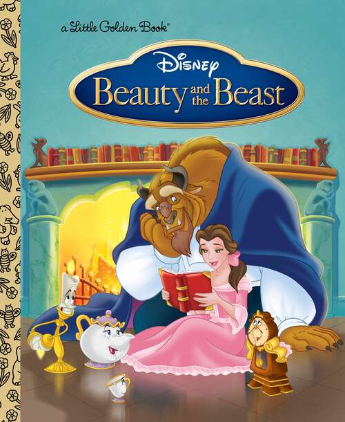 Book cover of Beauty and the Beast (Little Golden Book)