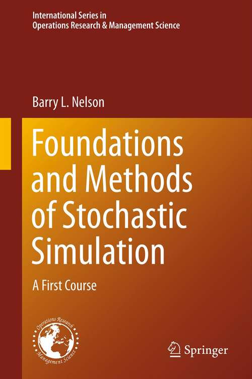 Book cover of Foundations and Methods of Stochastic Simulation
