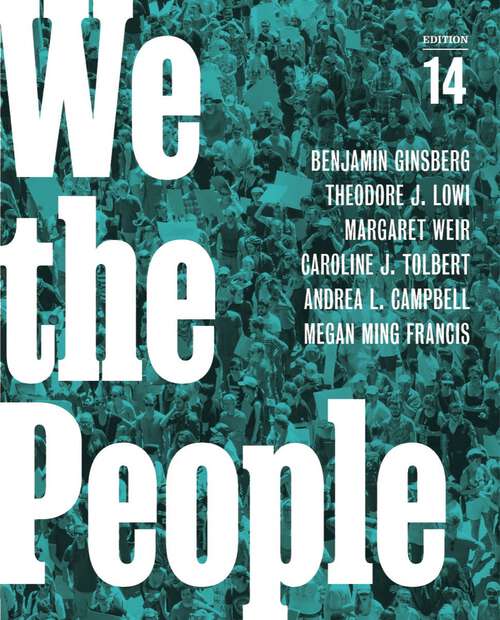Book cover of We the People (Fourteenth Edition) (Fourteenth Edition)