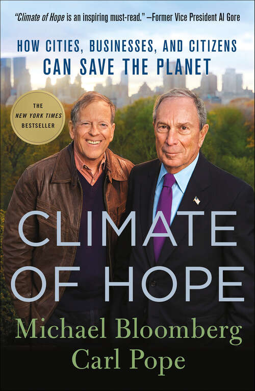 Book cover of Climate of Hope: How Cities, Businesses, and Citizens Can Save the Planet