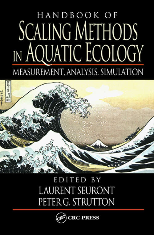 Book cover of Handbook of Scaling Methods in Aquatic Ecology: Measurement, Analysis, Simulation (1)