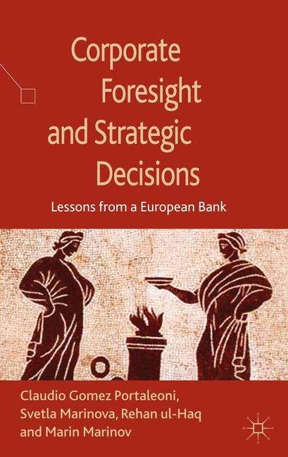 Book cover of Corporate Foresight and Strategic Decisions