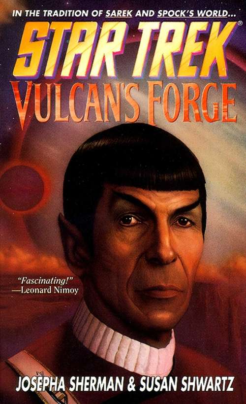 Book cover of Star Trek: Vulcan's Forge
