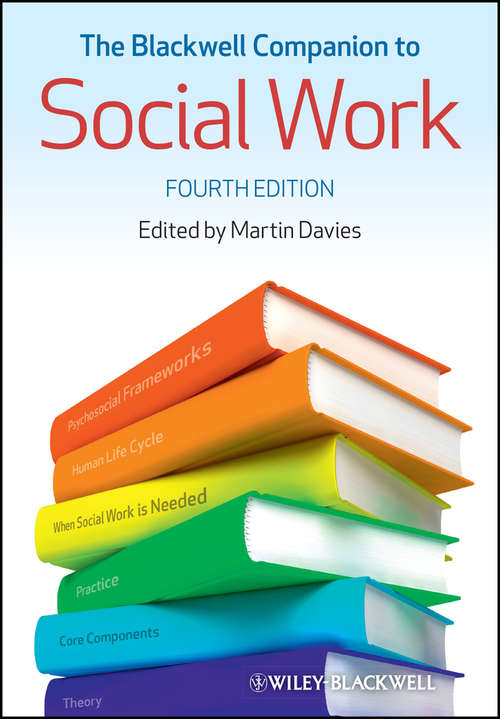 Book cover of The Blackwell Companion to Social Work