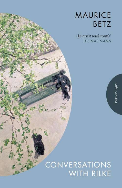 Book cover of Conversations with Rilke (Pushkin Press Classics)