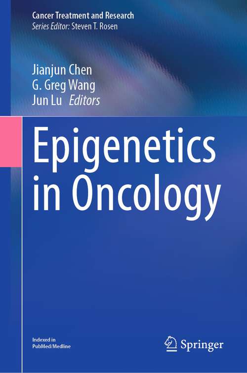 Cover image of Epigenetics in Oncology