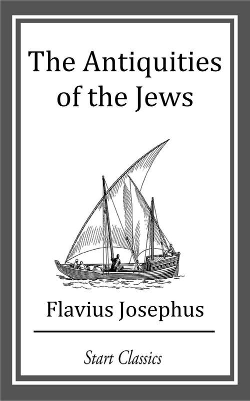 Book cover of The Antiquities of the Jews (Footnote