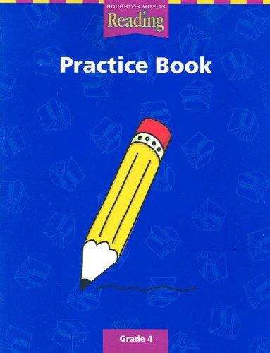 Book cover of Houghton Mifflin Reading: Practice Book (Grade #4)