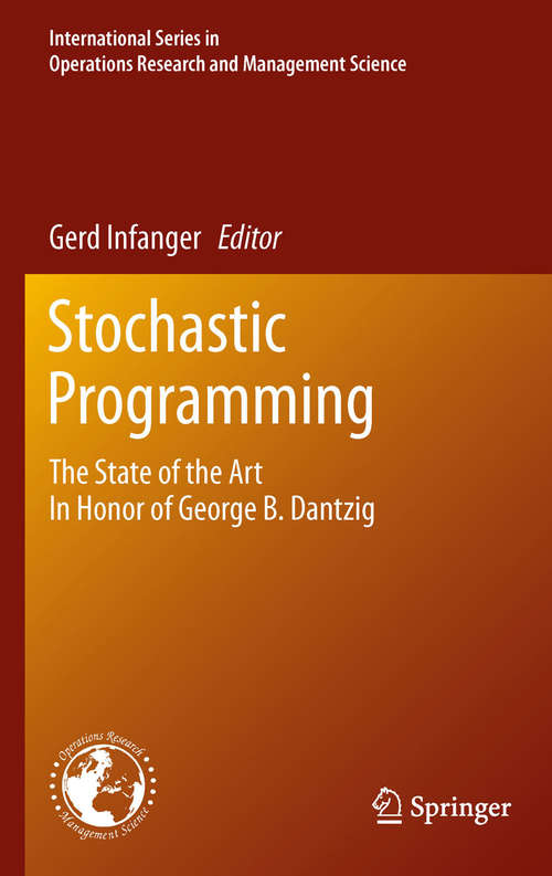 Book cover of Stochastic Programming