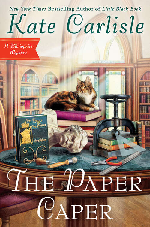 Book cover of The Paper Caper (Bibliophile Mystery #16)