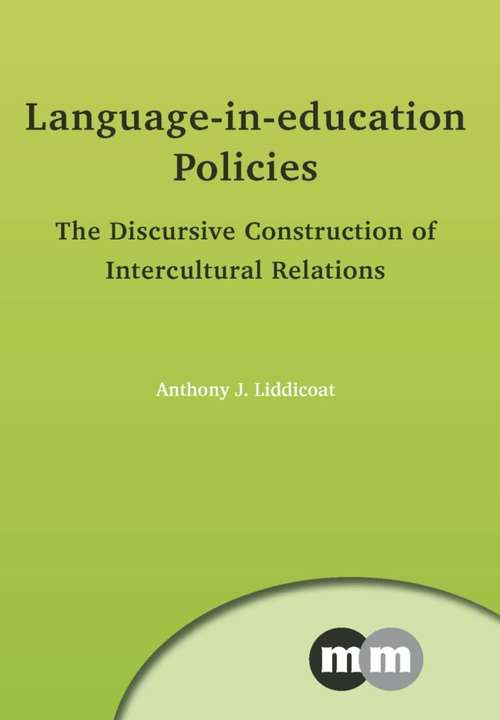 Book cover of Language-in-education Policies