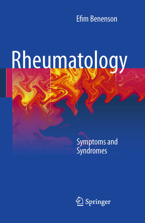 Book cover of Rheumatology: Symptoms and Syndromes
