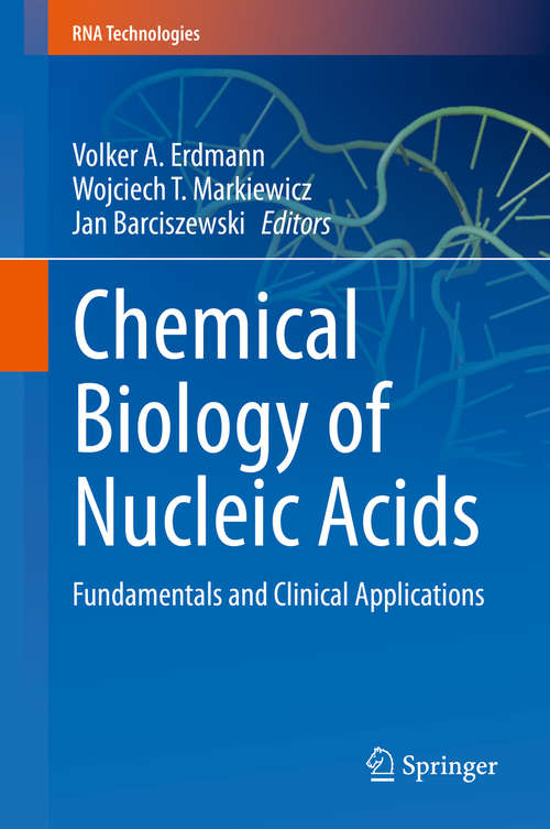 Book cover of Chemical Biology of Nucleic Acids