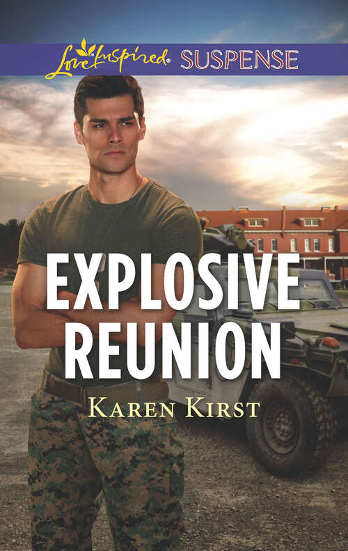 Book cover of Explosive Reunion: Amish Hideout Wilderness Secrets Explosive Reunion (Original) (Mills And Boon Love Inspired Suspense Ser.)