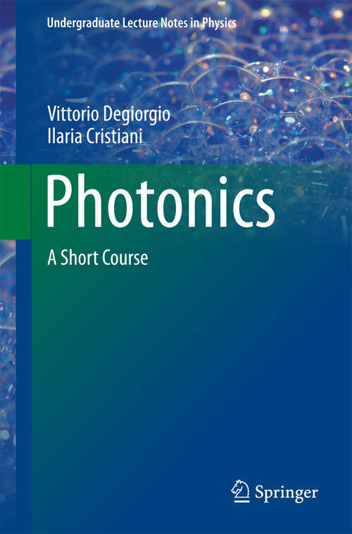 Book cover of Photonics