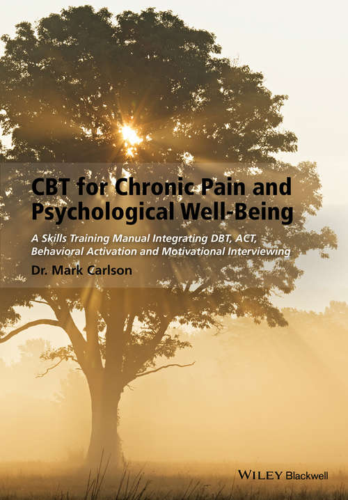 Book cover of CBT for Chronic Pain and Psychological Well-Being