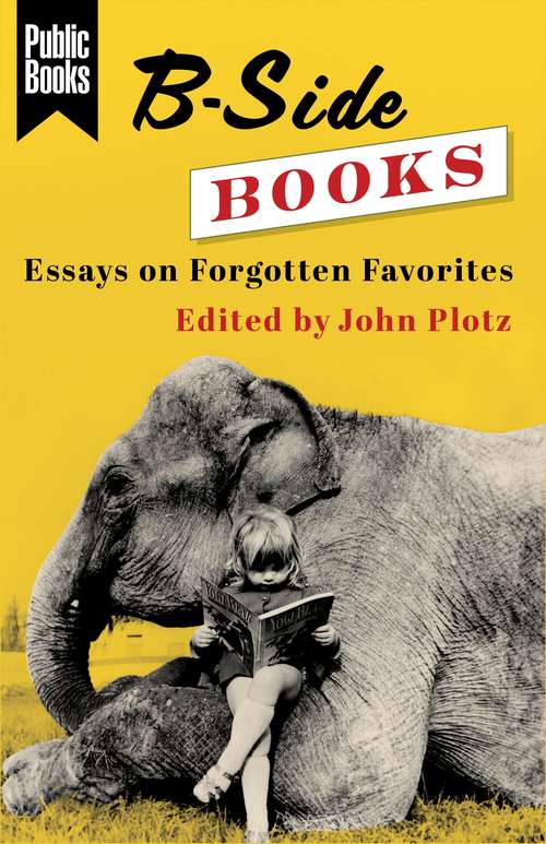 B-Side Books: Essays on Forgotten Favorites (Public Books Series)