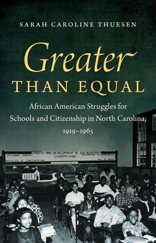 Book cover of Greater than Equal