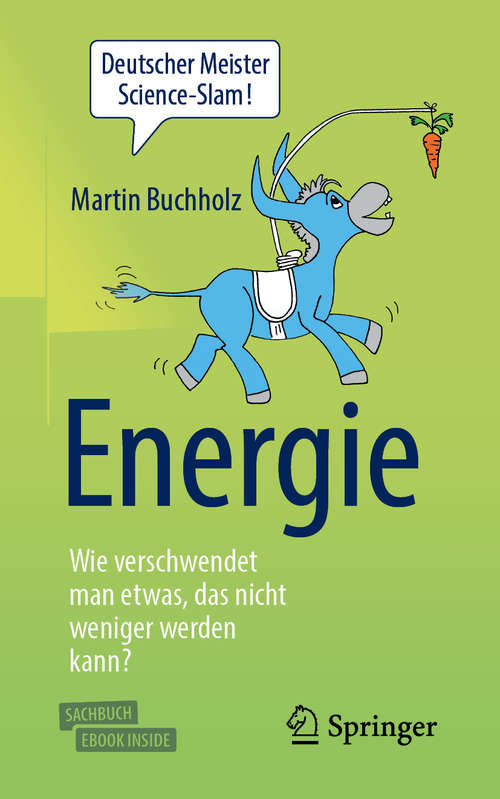 Book cover of Energie – Wie verschwendet man etwas, das nicht weniger werden kann? (2. Aufl. 2019)