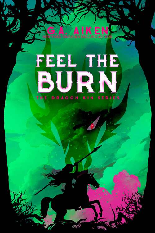 Book cover of Feel the Burn (Dragon Kin #8)