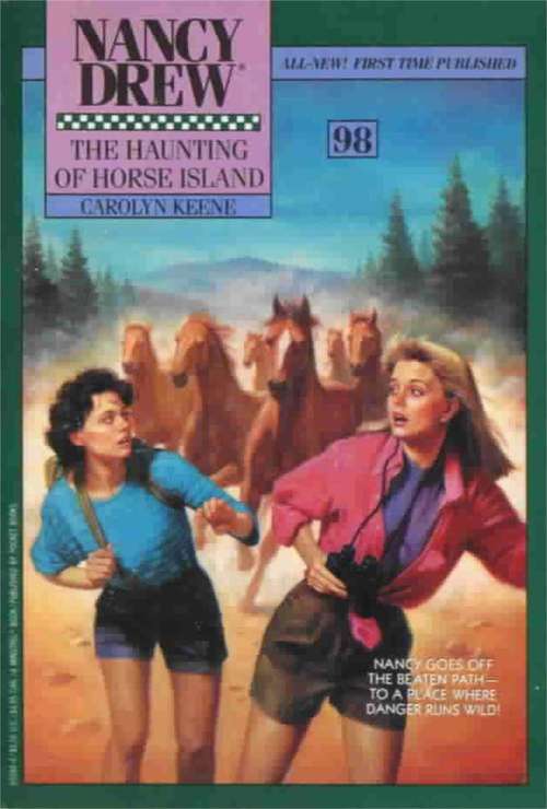 Book cover of Haunting of Horse Island