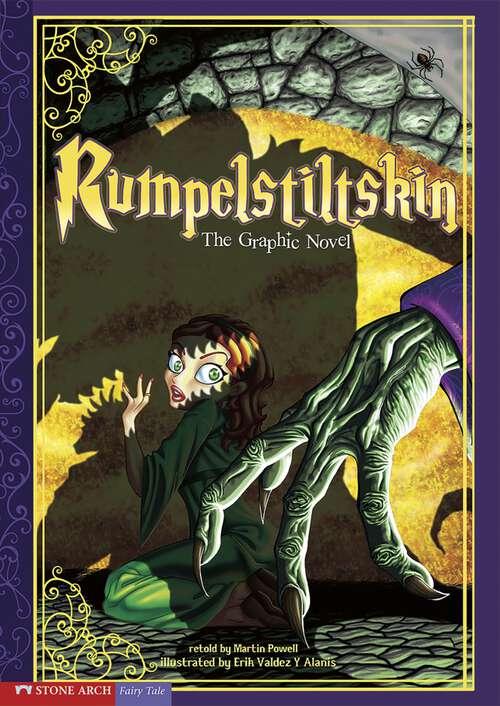 Book cover of Rumpelstiltskin: The Graphic Novel (Graphic Spin)