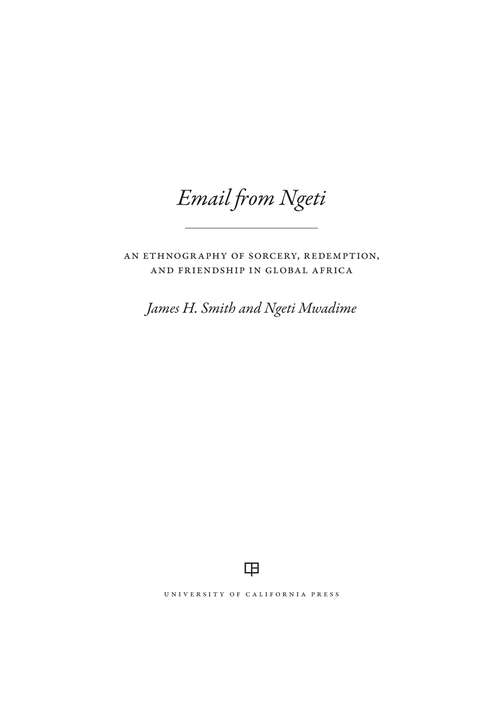 Book cover of Email from Ngeti
