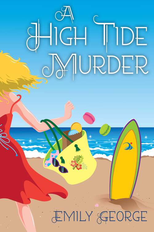 Book cover of A High Tide Murder (A Cannabis Café Mystery #2)