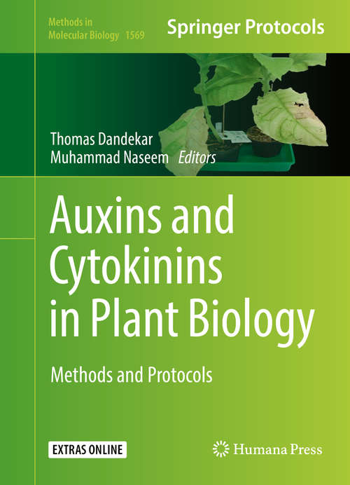 Book cover of Auxins and Cytokinins in Plant Biology