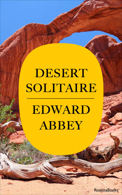 Book cover of Desert Solitaire