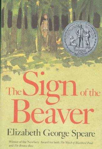 Book cover of The Sign of the Beaver