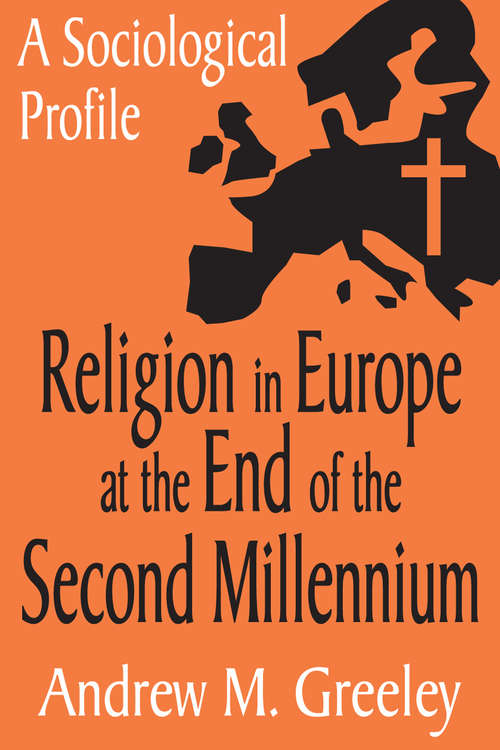 Book cover of Religion in Europe at the End of the Second Millenium: A Sociological Profile