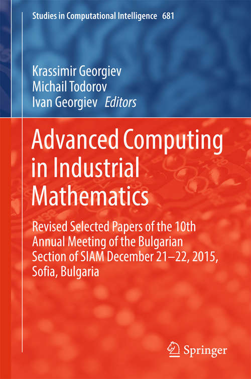 Book cover of Advanced Computing in Industrial Mathematics