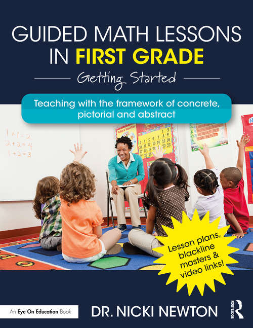 Book cover of Guided Math Lessons in First Grade: Getting Started
