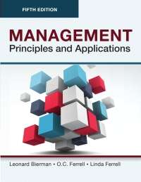 Book cover of Management Principals and Practices (Fifth Edition)