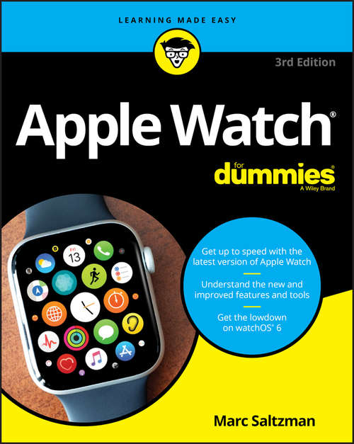 Book cover of Apple Watch For Dummies (3)