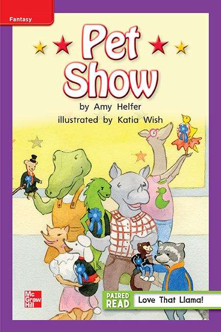 Book cover of Pet Show [ELL Level, Grade 1]