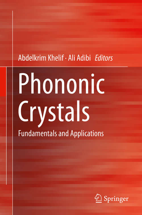 Book cover of Phononic Crystals
