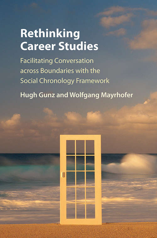 Book cover of Rethinking Career Studies