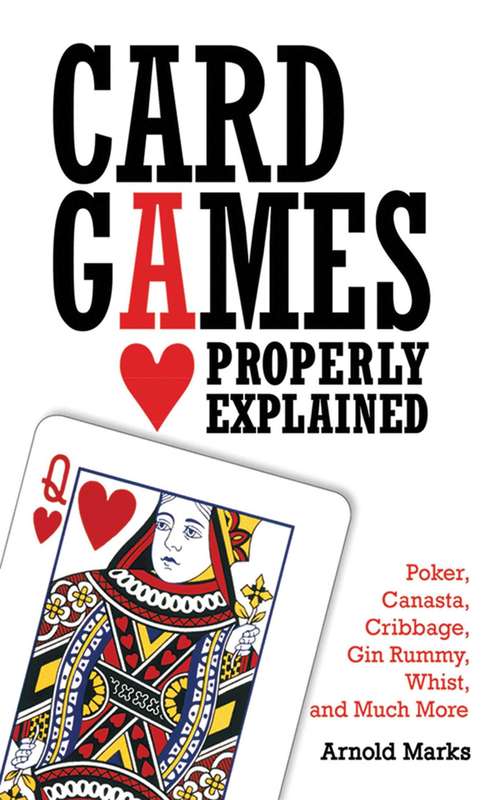 Book cover of Card Games Properly Explained