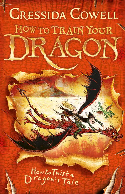 Book cover of How to Train Your Dragon: How to Twist a Dragon's Tale: Book 5 (How to Train Your Dragon #5)