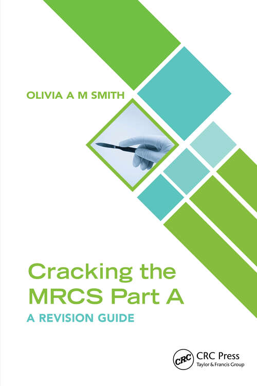 Book cover of Cracking the MRCS Part A: A Revision Guide