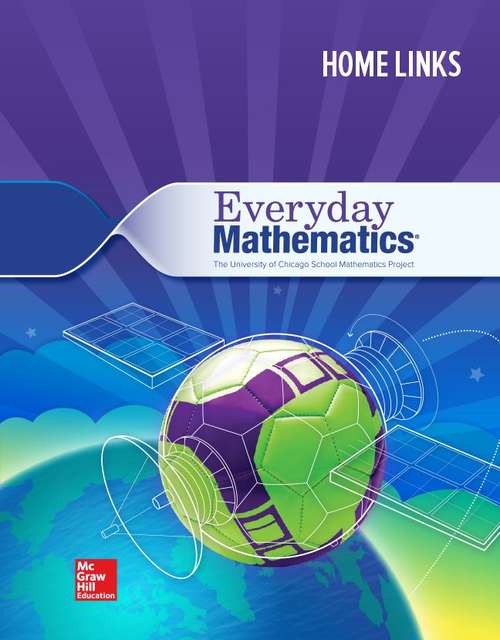 Book cover of Everyday Mathematics 4, Grade 6, Consumable Home Links (4) (Everyday Math Ser.)