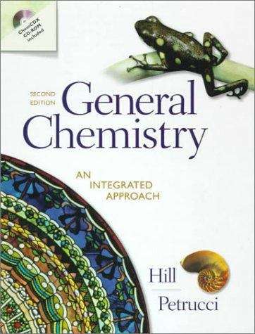 Book cover of General Chemistry: An Integrated Appraoch