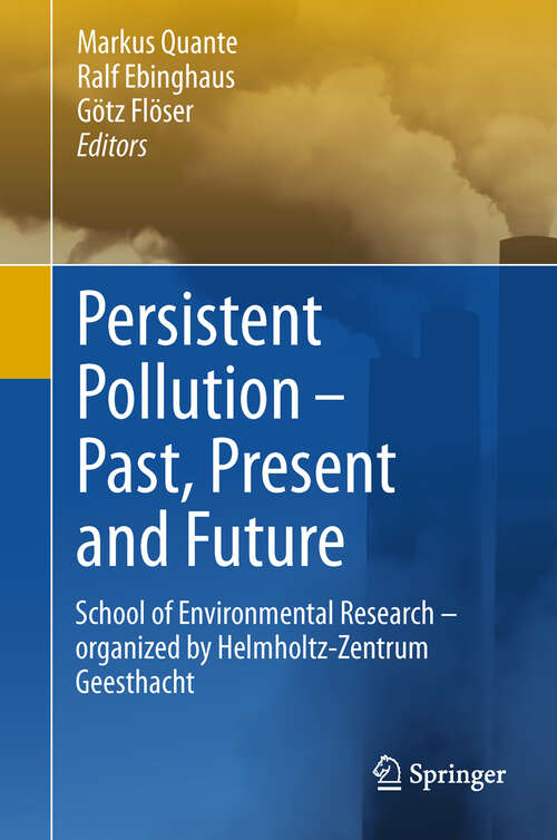 Book cover of Persistent Pollution – Past, Present and Future