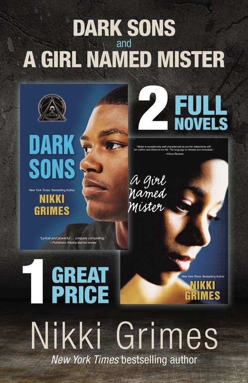 Book cover of Dark Sons and A Girl Named Mister: Two YA Novels