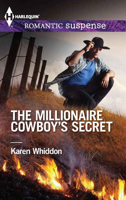 Book cover of The Millionaire Cowboy's Secret