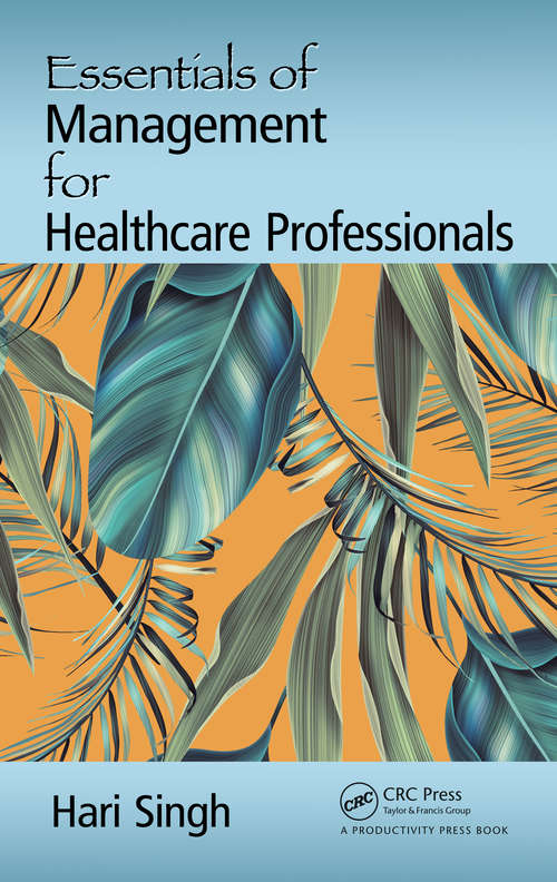 Book cover of Essentials of Management for Healthcare Professionals
